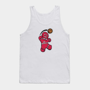 Houston Rockets Gingerbread Man Tank Top